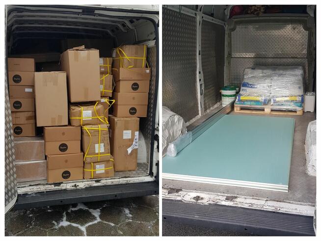 Transport przeprowadzki / Oczyszczanie pomieszczeń