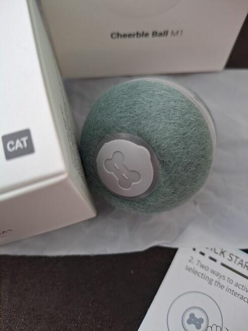 Cheerble Ball M1 – Inteligentna, Interaktywna Piłka dla Kota