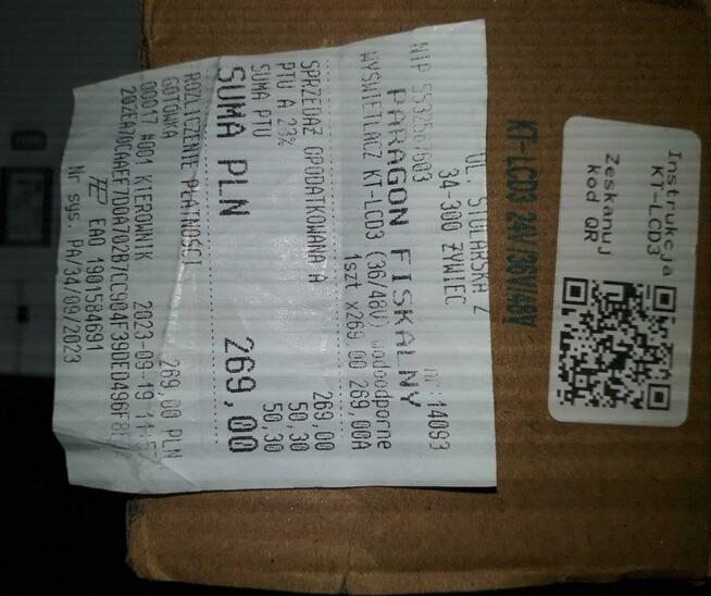 Rower elektryczny. Wyświetlacz. Okazja !!!