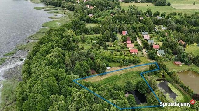 Działka z bezpośrednim dostępem do jeziora Rańsk