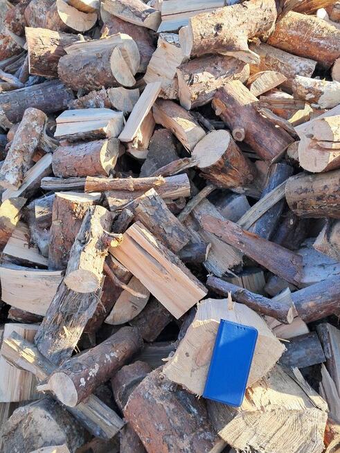 Drewno Kominkowe Opałowe Gałęziówka Dąb Buk Grab Sosna