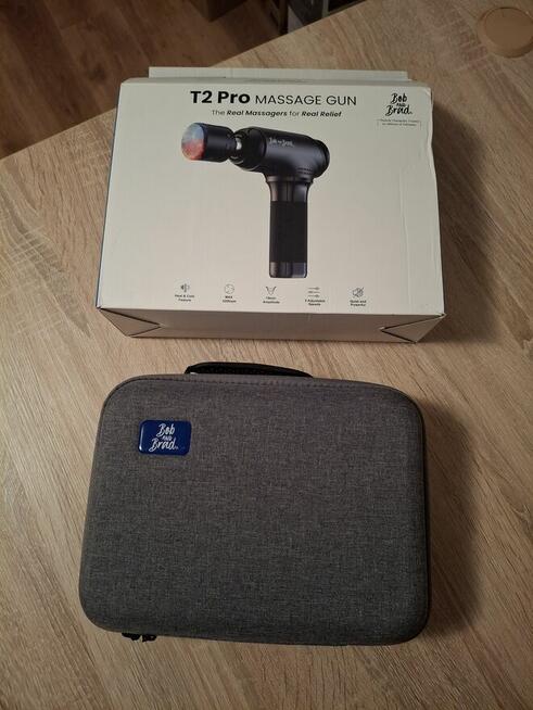 Pistolet do masażu Bob and Brad T2 Pro – NOWY (Funkcja Ciepł