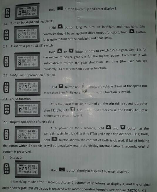 Rower elektryczny. Wyświetlacz. Okazja !!!