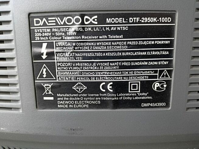 Telewizor DAEWOO NEO SLIM DTF-2950K-100D 29 cali