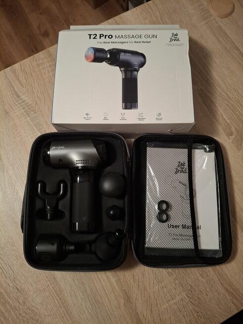 Pistolet do masażu Bob and Brad T2 Pro – NOWY (Funkcja Ciepł