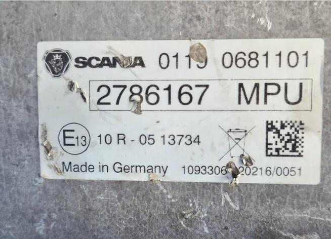 Pompa hydrauliczna wspomagania Osi Skretnej Scania 2786167