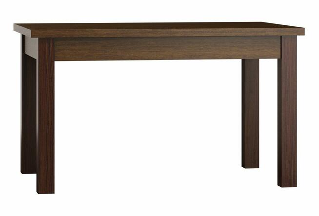 PARIS Stół rozkładany 160-210 ciemny brąz z krzesłami 6 szt.