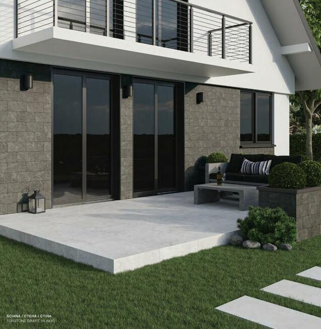 Kamień elewacyjny tarazzo płytki 30x15 gat.1 Torstone Cerrad