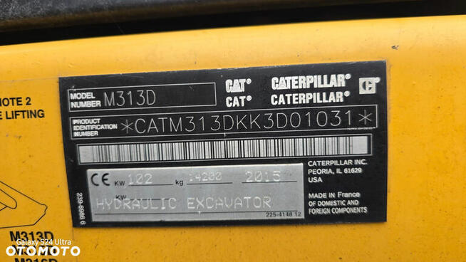 Caterpillar m313d