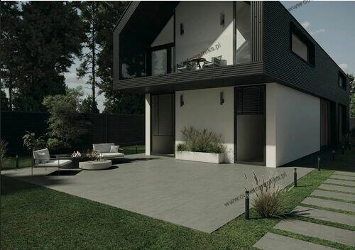 Płyty 2cm 120x60 tarasowe ogrodowe szare Urban dust gat.1