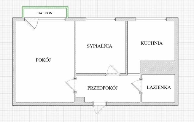 Mieszkanie 2-pokojowe 43m2 Ruda Śl ul.Jankowskiego