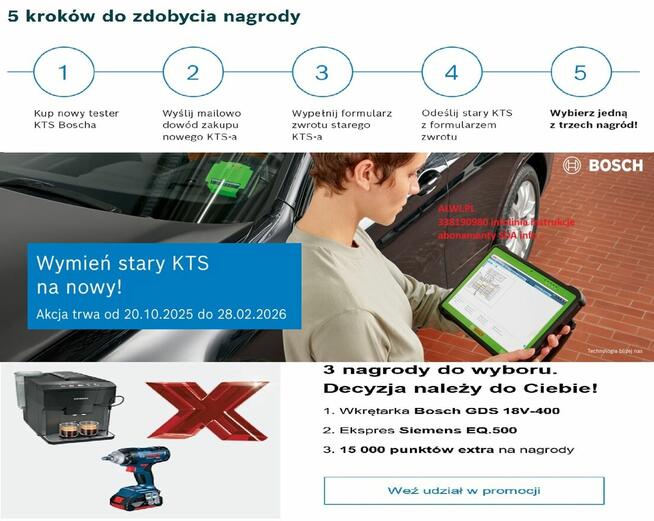 DPF regeneracja filtrów Fap Adblue Bielsko Bosch