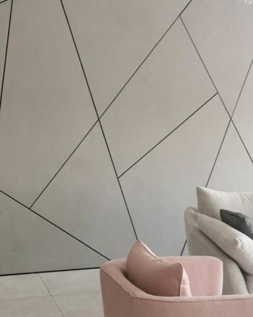 BETON DEKORACYJNY W EFEKCIE PASÓW ZESTAW 15m2