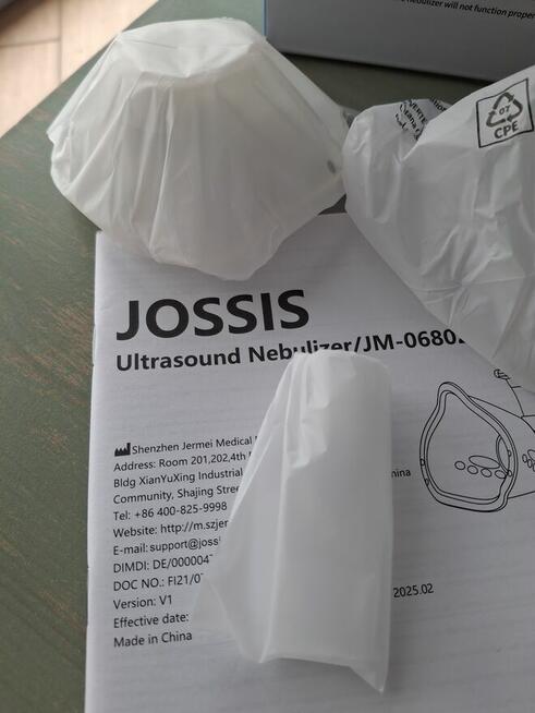 Cichy Nebulizator Siateczkowy JOSSIS JM-06802 | Przenośny |