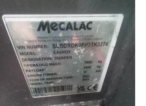 WOZIDŁO MARKI MECALAC 3.5sMDX