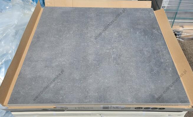 Płyty 2cm na taras, balkon do ogrodu 80x80 Montego antracyt