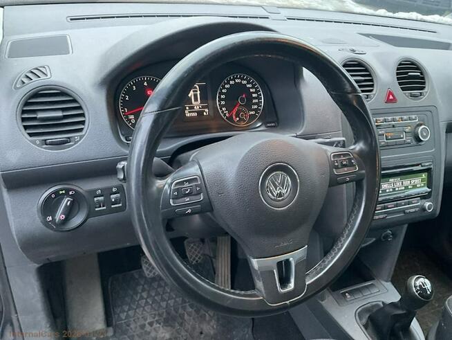 Volkswagen Caddy 2.0 MPI 109 KM 5 osobowy 2014 r cena export