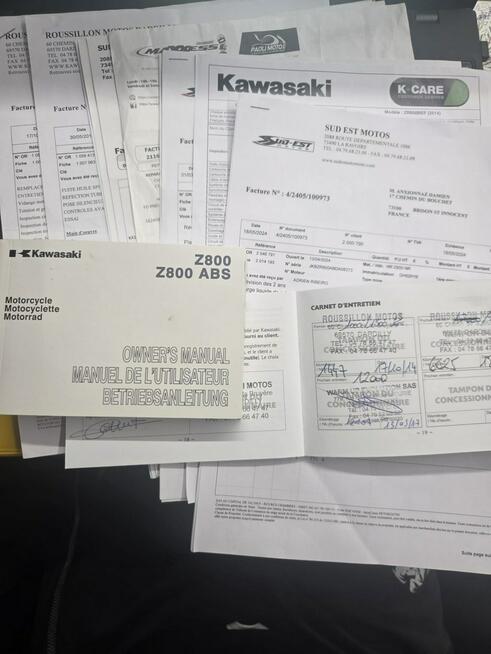 Kawasaki Z 800 R 2014 ABS Książka SERWIS Raty Transport Największy Wybór Moto WPL