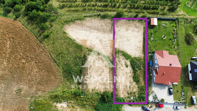 Działka budowlana Bałdowo gm. Tczew, Stanisława