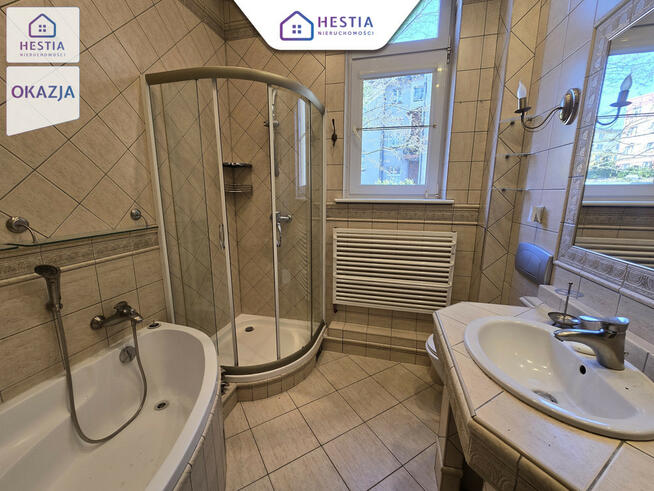 Duże 3 pokojowe mieszkanie na parterze.