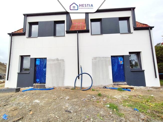 Nowoczesne domy w zabudowie bliźniaczej – Mierzyn