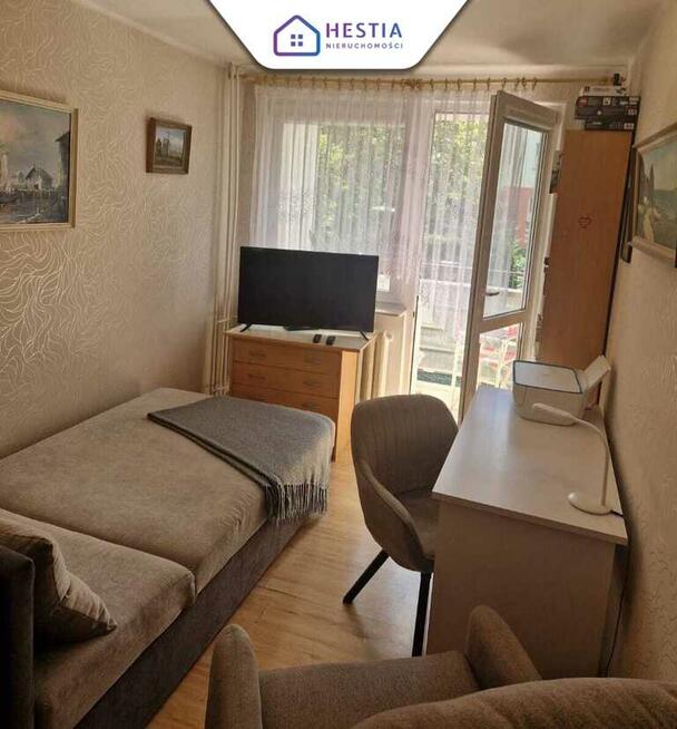 Dwa pokoje z garderobą - balkon