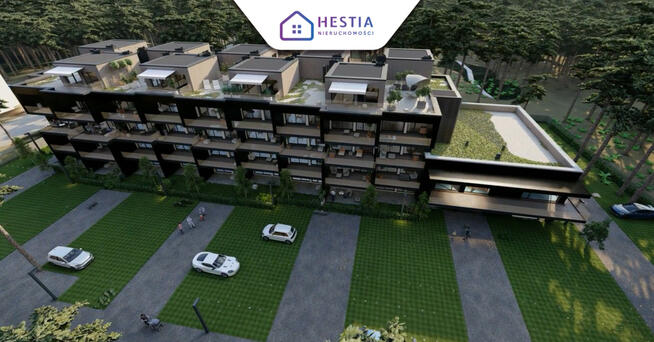 Apartament z tarasem w Pogorzelicy