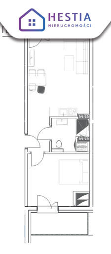 Apartament, dwa balkony, 450 do morza!