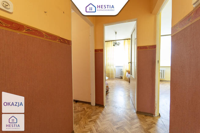 Przestronne 4-pokojowe mieszkanie.