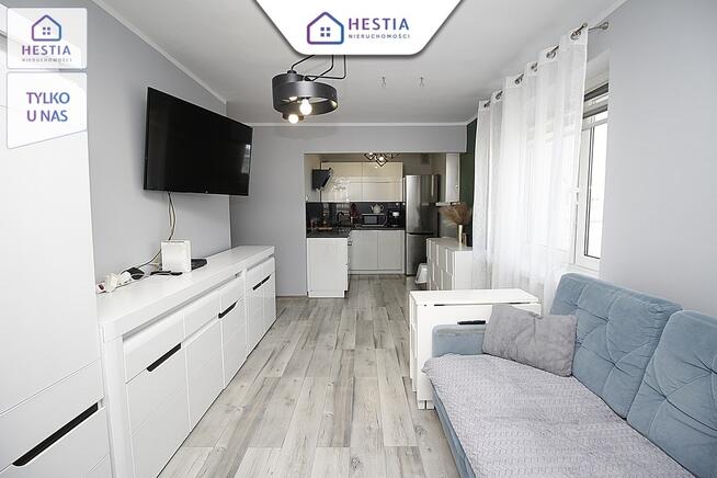 Dwa pokoje z dużym balkonem