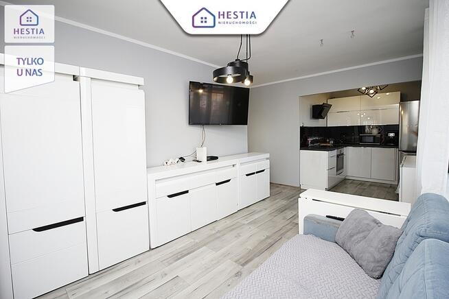 Dwa pokoje z dużym balkonem