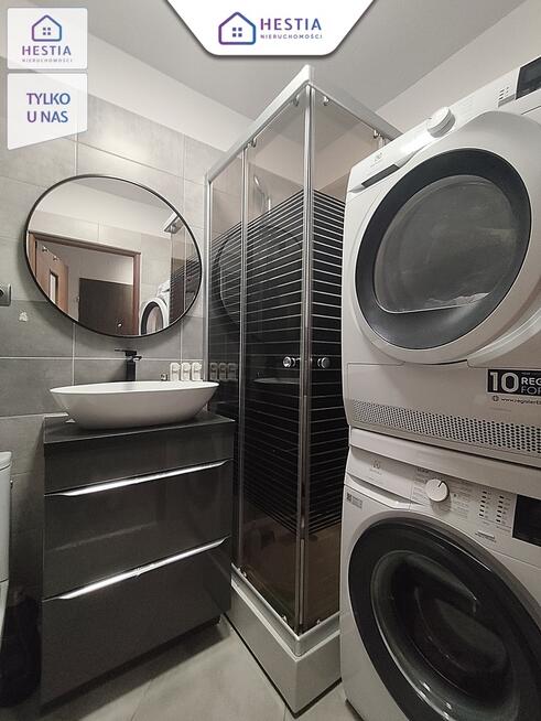 Dwa pokoje z dużym balkonem