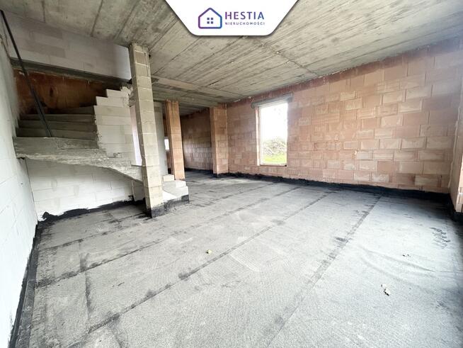 Bliźniak w stanie deweloperskim- Dobra Szczecińska