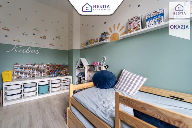 Urocze mieszkanie 2 pokojowe na I piętrze.