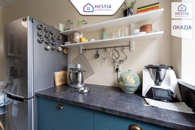 Urocze mieszkanie 2 pokojowe na I piętrze.