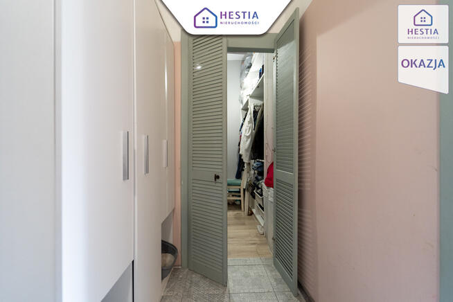 Urocze mieszkanie 2 pokojowe na I piętrze.