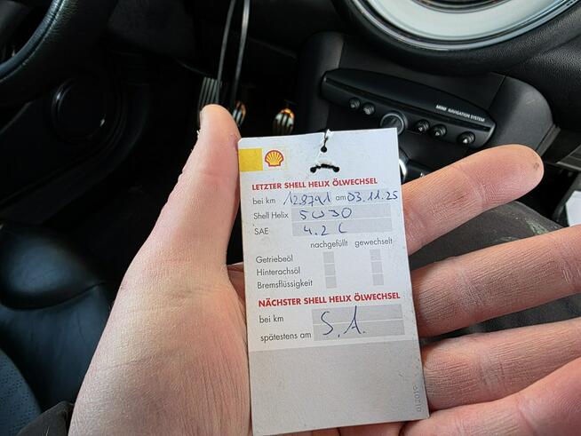 Mini Cooper S śliczny /tylko 128890km/ DUŻA NAVI/ 2 kpl kół/ maksymalne wyposażenie