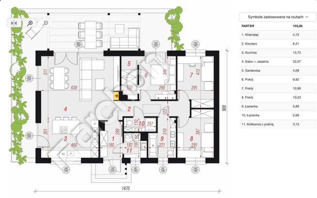 Dom Karczów gm. Dąbrowa, Grobla