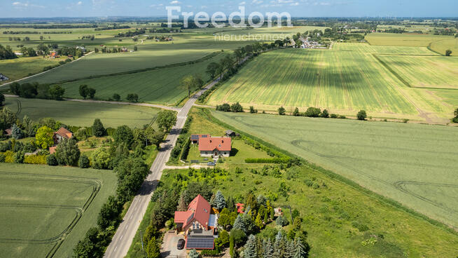 Działka z projektem domu i budynku z wiatą !
