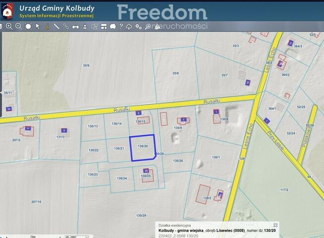 Działka budowlana – 250 m2 zabudowy !