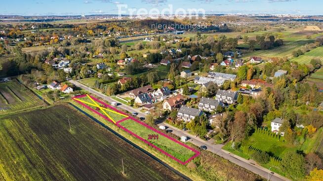Działka budowlana pod budynek dwulokalowy i garaże