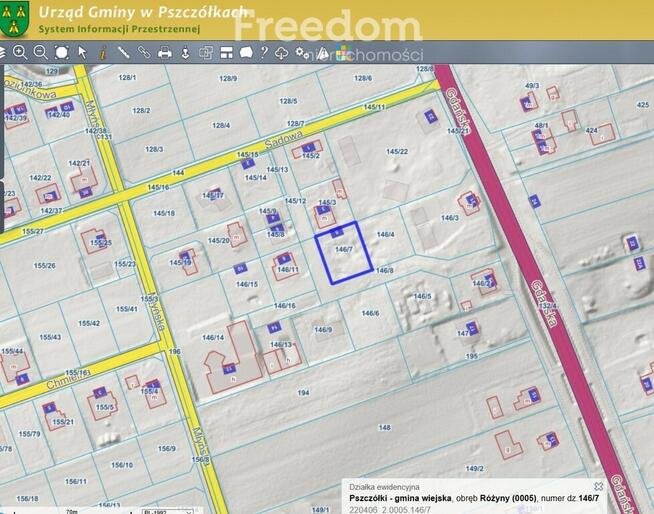 Działka budowlana z usługami – wszystkie media !