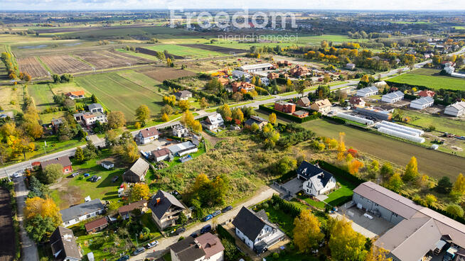 Działka budowlana z usługami – wszystkie media !