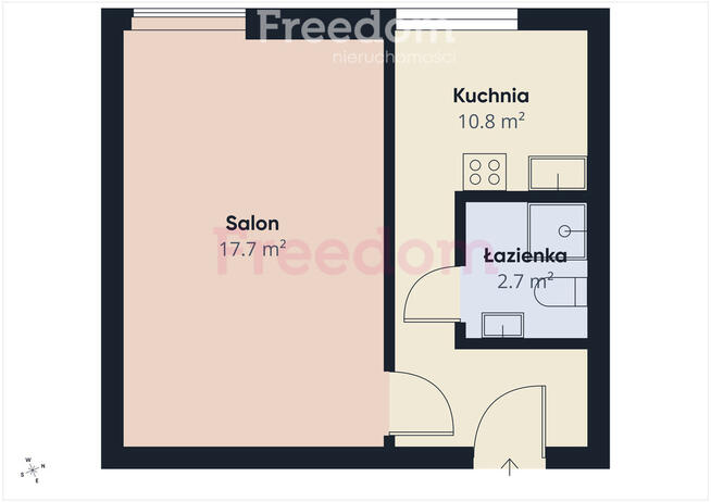 Kawalerka po remoncie blisko Ronda Wiatraczna