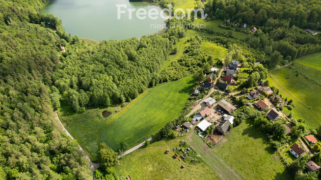 Działka budowlana z dostępem do jeziora i rzeki !