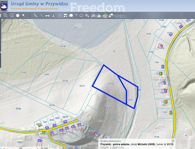 Działka budowlana z dostępem do jeziora i rzeki !
