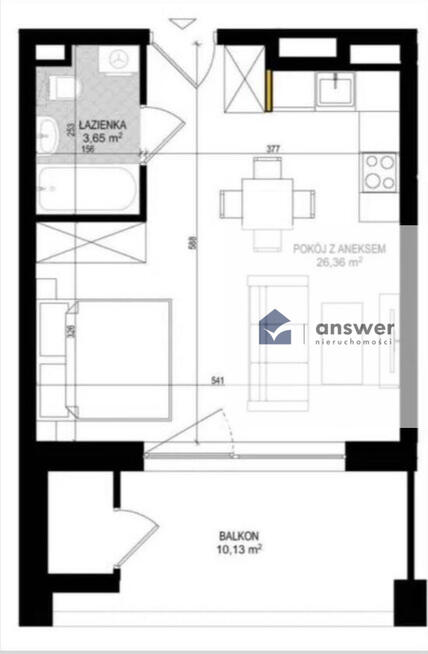 MIESZKANIE 30 m² Z TARASEM – ARCO PREMIUM