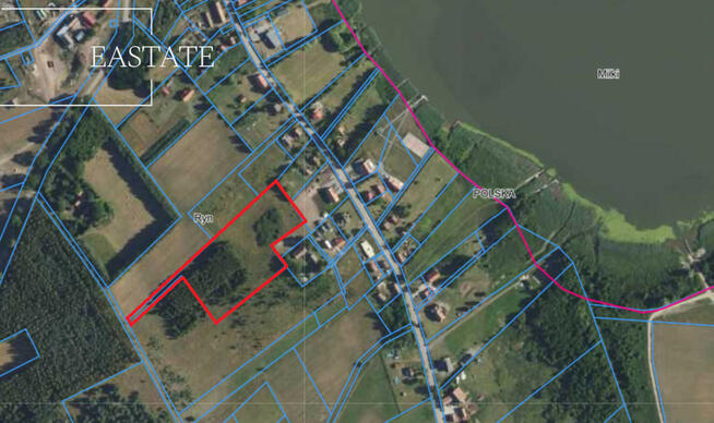 Działka budowlana Szymonka gm. Ryn,