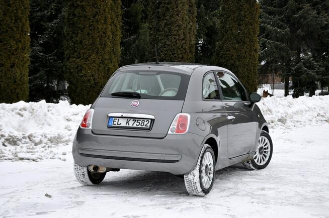 Fiat 500 1.2i(69KM)*Panorama*Klimatyzacja*Welur*Chrom*I Właściciel*Alu16"ASO