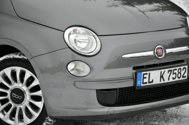 Fiat 500 1.2i(69KM)*Panorama*Klimatyzacja*Welur*Chrom*I Właściciel*Alu16"ASO
